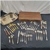 Image 1 : Assortment of Silverware with Box