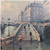 Image 3 : Large Framed Print "A View of Paris"
