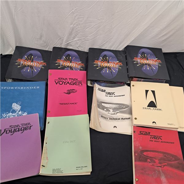 Star Trek Binders & Scripts