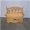 Image 1 : Wooden Storage Bench