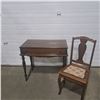 Image 1 : Vintage Beaucraft Wooden Desk & Chair