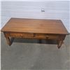 Image 1 : Wooden Coffee Table with Drawers (Durham Furniture)