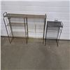 Image 1 : 2 Vintage Metal Stands