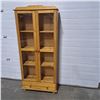 Image 1 : Wooden Display Cabinet With Glass Doors