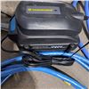 Image 3 : Yardworks Grass Trimmer with Charger, Extension Cords & American Manual Lawnmower