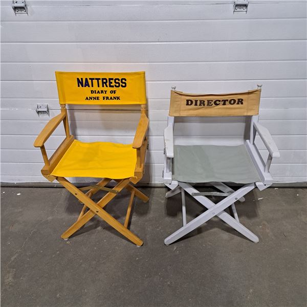 2 Directors Chairs