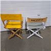 Image 3 : 2 Directors Chairs