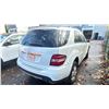 Image 3 : 2008 MERCEDES ML350, 4DR SUV,  WHITE VIN 4JGBB86E68A399499, 122,262KMS