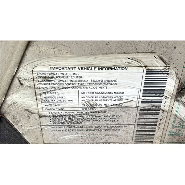 2000 NISSAN PATHFINDER LE WHITE VIN JN8AR07Y3YW404607 - Able Auctions
