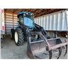 Image 2 : New Holland TV140 Bi-Di Tractor, runs, c/w 7614 Loader with 3pt 540 & 1000 PTO opposite ends (loader