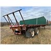 Image 3 : 1985 Trailmobile tandem hi-boy with bale rigging, 45', spring ride, S/N 2TCP482B0FA371207 11x24.5 ru