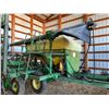 Image 31 : JD 655 32 foot,12 inch spacing, double shoot air seeder, has very good tips, set up for tow behind a