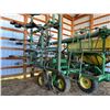 Image 32 : JD 655 32 foot,12 inch spacing, double shoot air seeder, has very good tips, set up for tow behind a