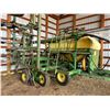 Image 8 : JD 655 32 foot,12 inch spacing, double shoot air seeder, has very good tips, set up for tow behind a