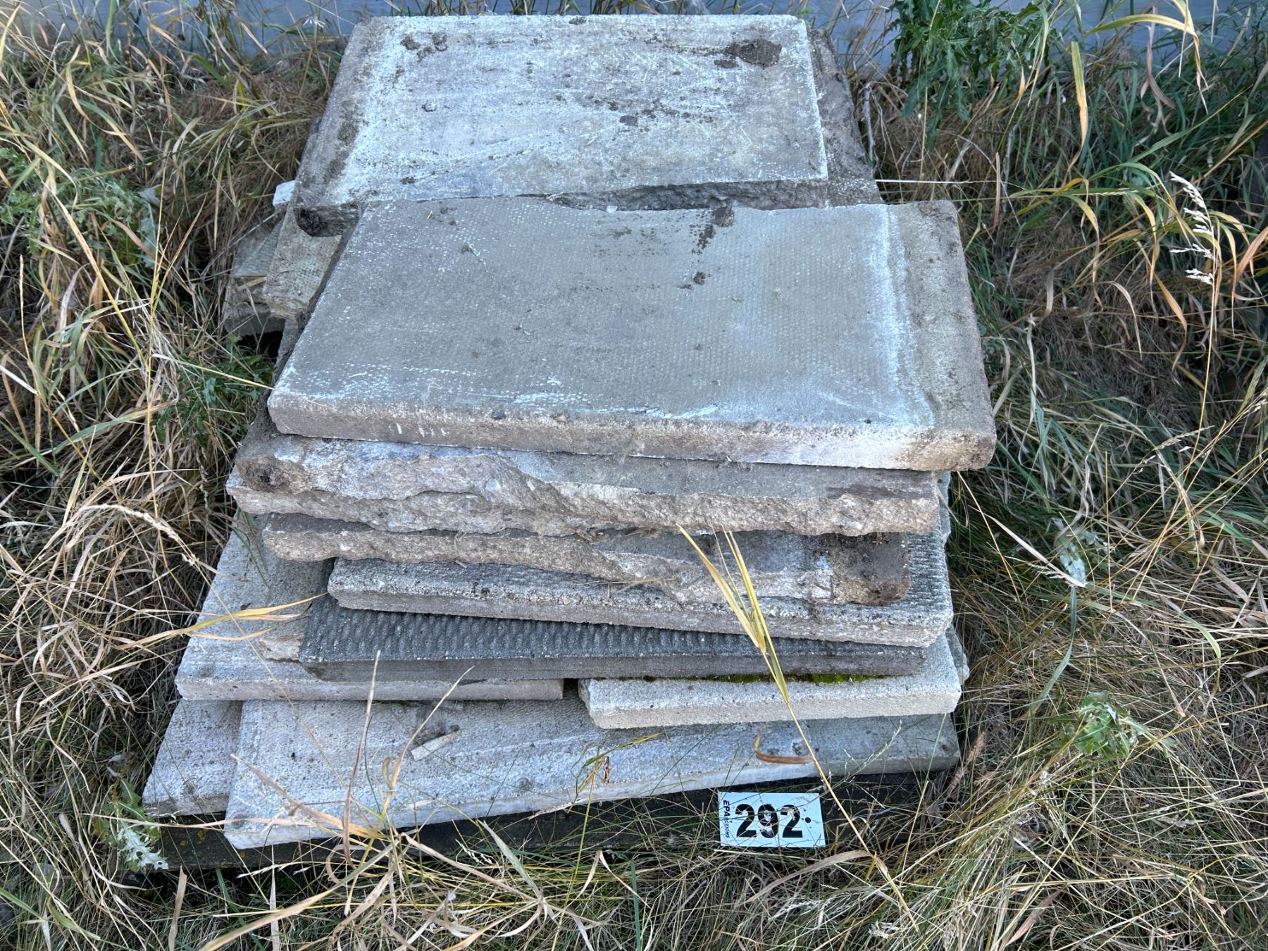 Pallet of Cement Pads