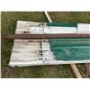 Image 2 : Pallet of Building Tin Sheets up to 13’ long & 1- 3” Pipe