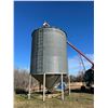 Image 2 : (For Grain Bin Hauling PH John (780) 210-0531) Westeel 6 Ring Hopper Bin on 8 Leg cone & Double Skid