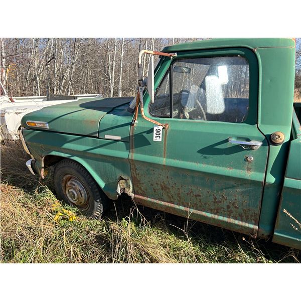 Approx 1969 Ford F250 For Parts Only, Buyer is Responsible to Load