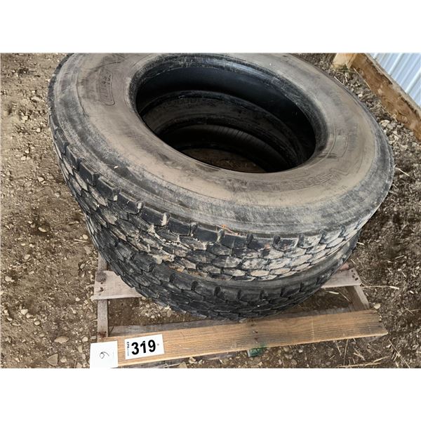 2- 11Rx24.5 Tires