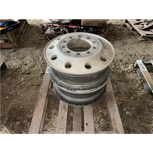 2- 24.5 Aluminum Rims