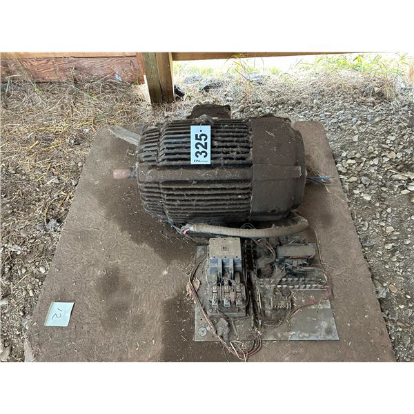 30 HP Westinghouse elec. motor was removed from Lot #349 to perform a PTO conversion