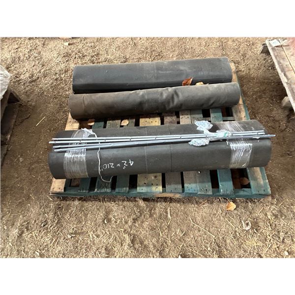 New 42”x 210” Canvas & Misc