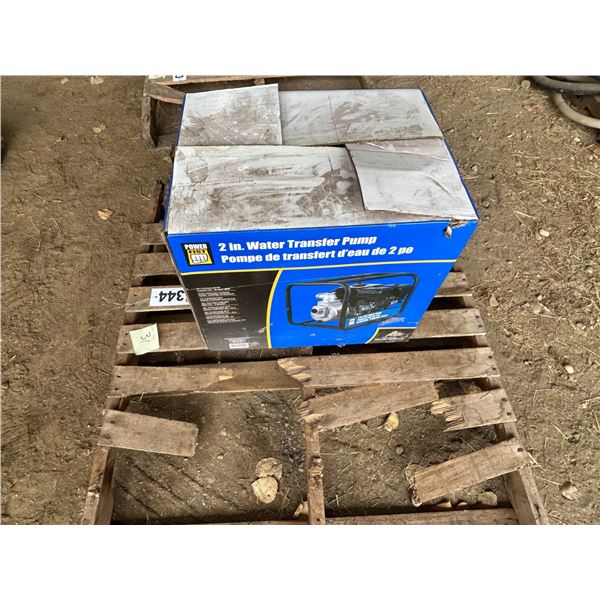 Powerfist 2” Water Transfer Pump, Used Once