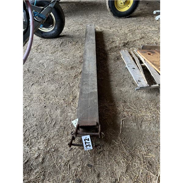 8’ Fork Lift Extensions 7” Wide