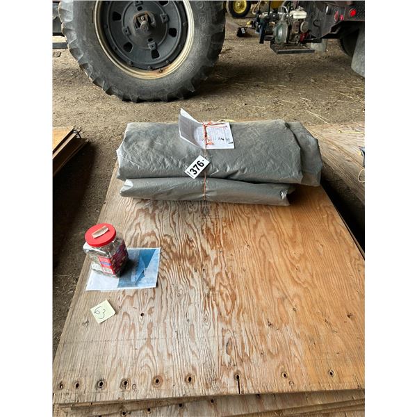 1- 29’ 2,900 bu Temporary Bin