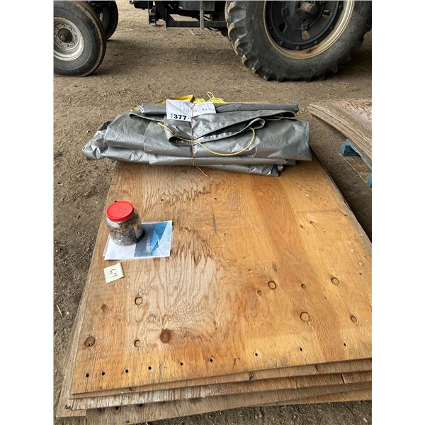 1- 27’ 2,700 bu Temporary Bin