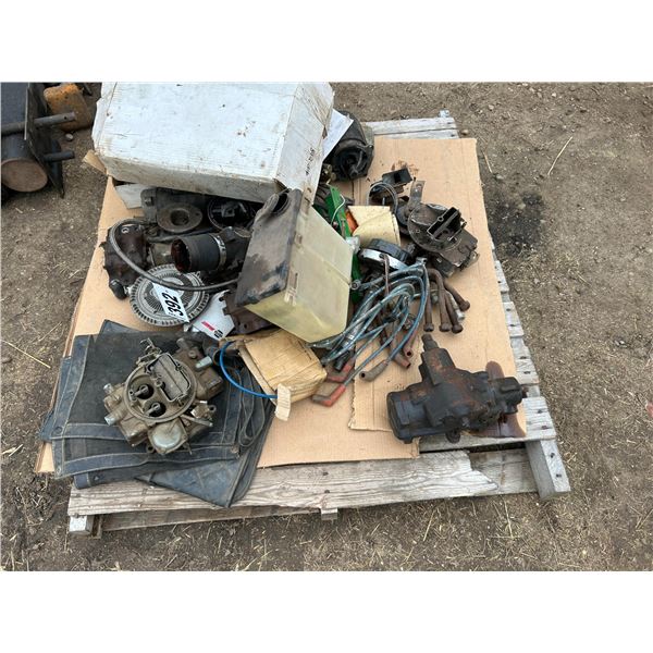 Misc Car parts (Carbs, Fans, Steering Box, Starters)