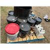 Image 4 : Oil Pails (some full) & Fuel Treatment