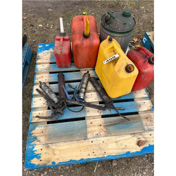 Jerry Cans & Grease Guns