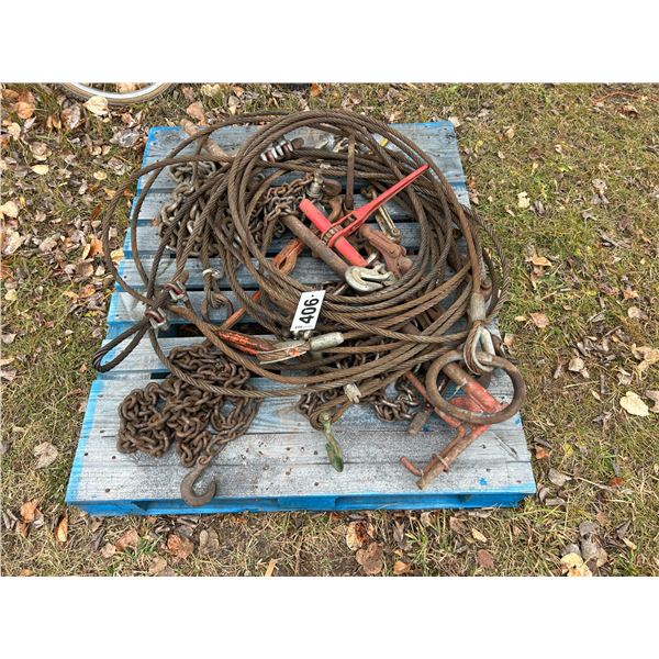 Cable Slings, Chain Boomers & Chains