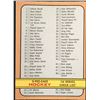 Image 1 : 1972-73 O-PEE-CHEE 1st SERIES CHECKLIST