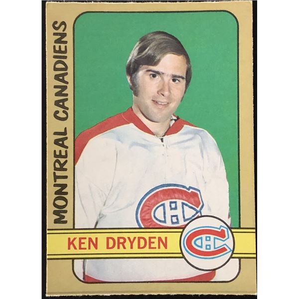 1972-73 O-PEE-CHEE KEN DRYDEN (HOF)