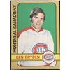 Image 1 : 1972-73 O-PEE-CHEE KEN DRYDEN (HOF)