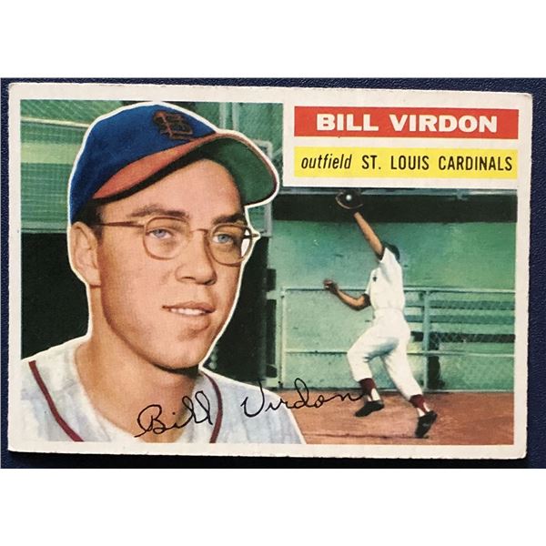 1956 TOPPS GRAYBACK BILL VIRDON
