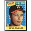 Image 1 : 1958 TOPPS EDDIE MATTHEWS (HOF) AS
