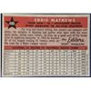 Image 2 : 1958 TOPPS EDDIE MATTHEWS (HOF) AS