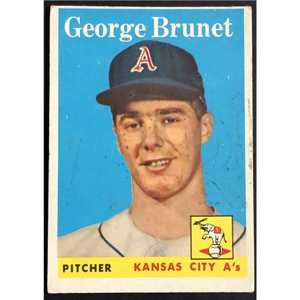 1958 TOPPS GEORGE BRUNET