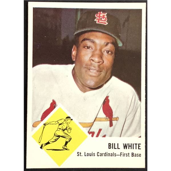 1963 FLEER BILL WHITE