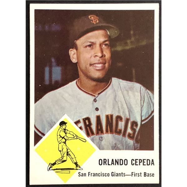 1963 FLEER ORLANDO CEPEDA (HOF)