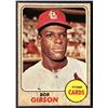 Image 1 : 1968 O-PEE-CHEE BOB GIBSON (HOF)
