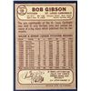 Image 2 : 1968 O-PEE-CHEE BOB GIBSON (HOF)