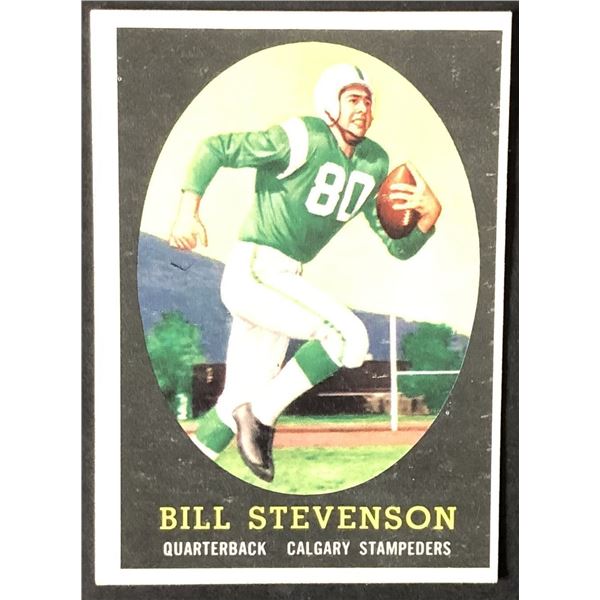 1958 TOPPS BILL STEVENSON