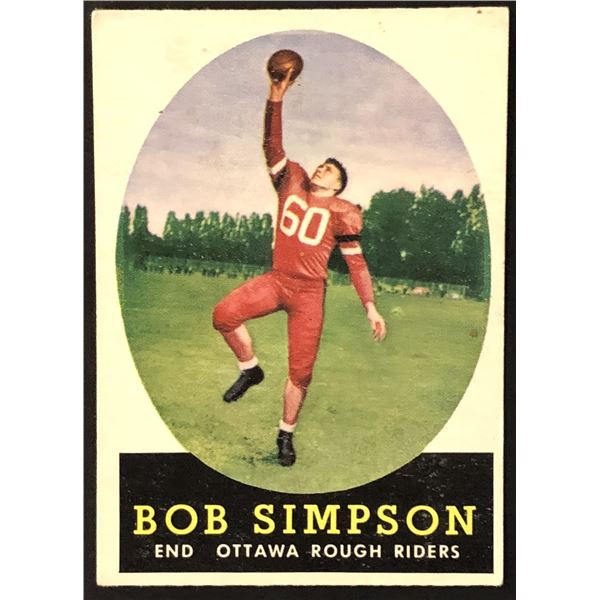 1958 TOPPS BOB SIMPSON