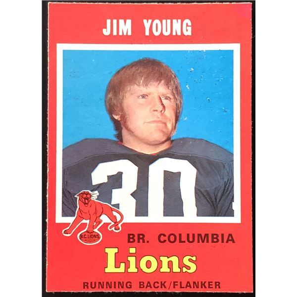 1971 O-PEE-CHEE JIM YOUNG (HOF)