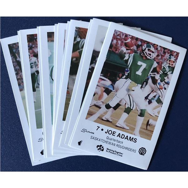 1982 Saskatchewan Roughriders Police set