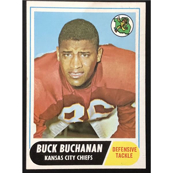 1968 TOPPS BUCK BUCHANAN (HOF)